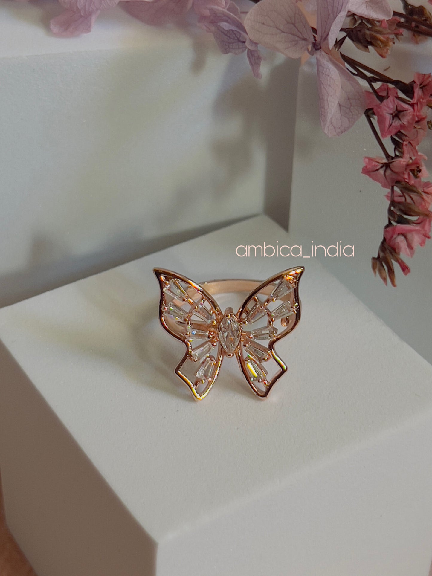 Butterfly adjustable ring 1