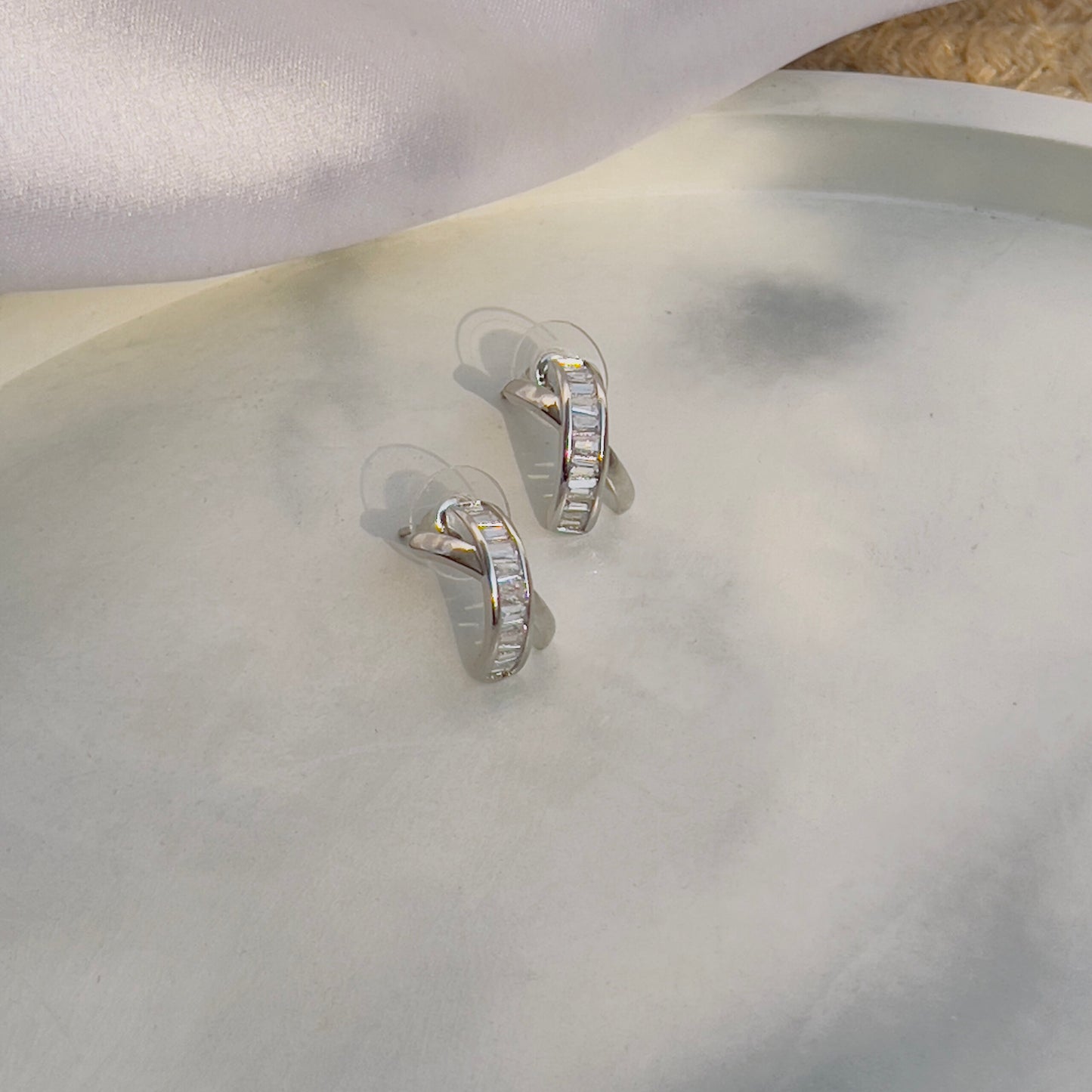 Cross earrings