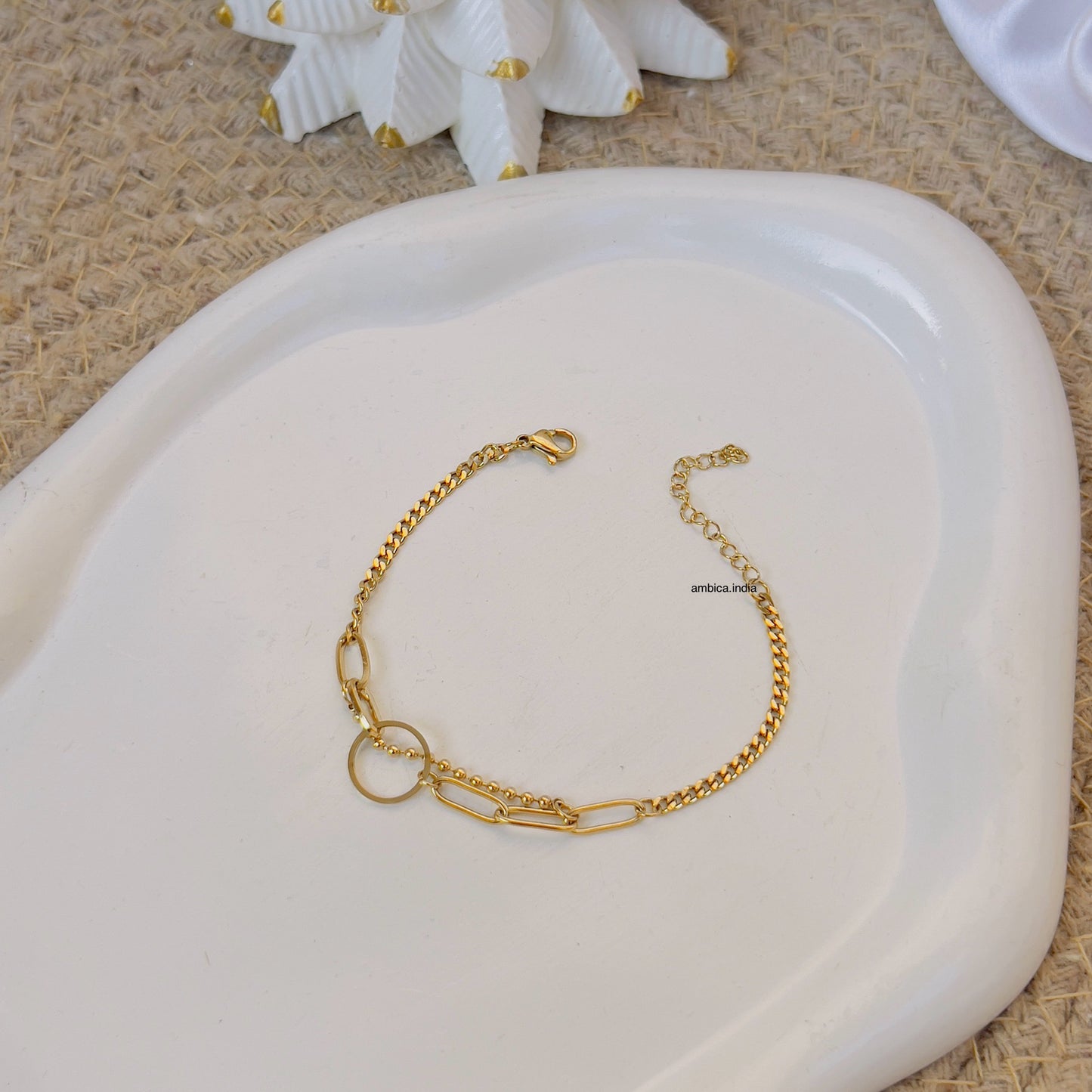 Rond with link chain bracelet