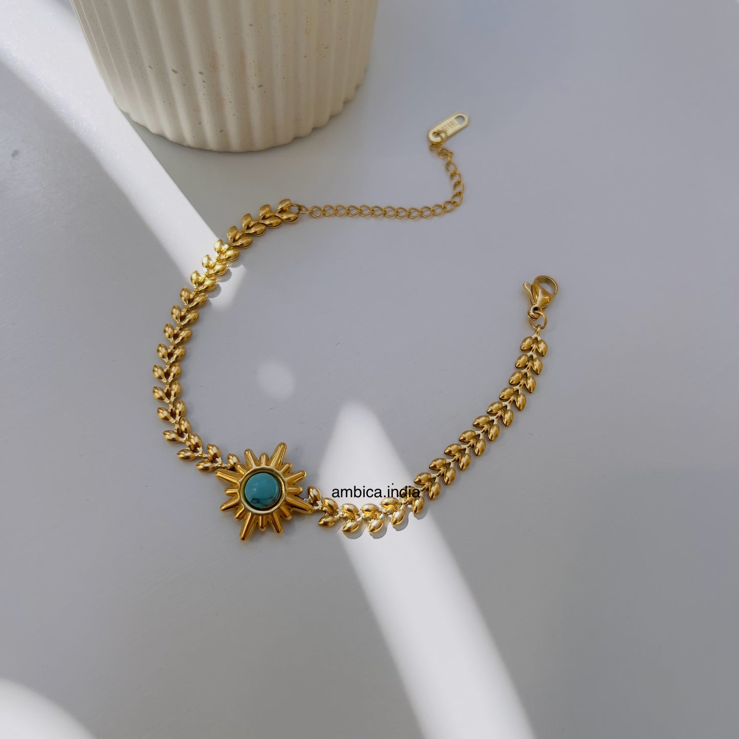 Sun flower bracelet