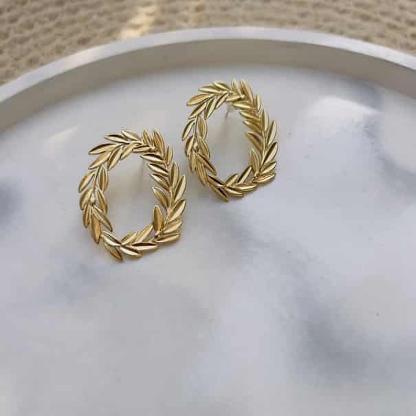 Leaves earrings