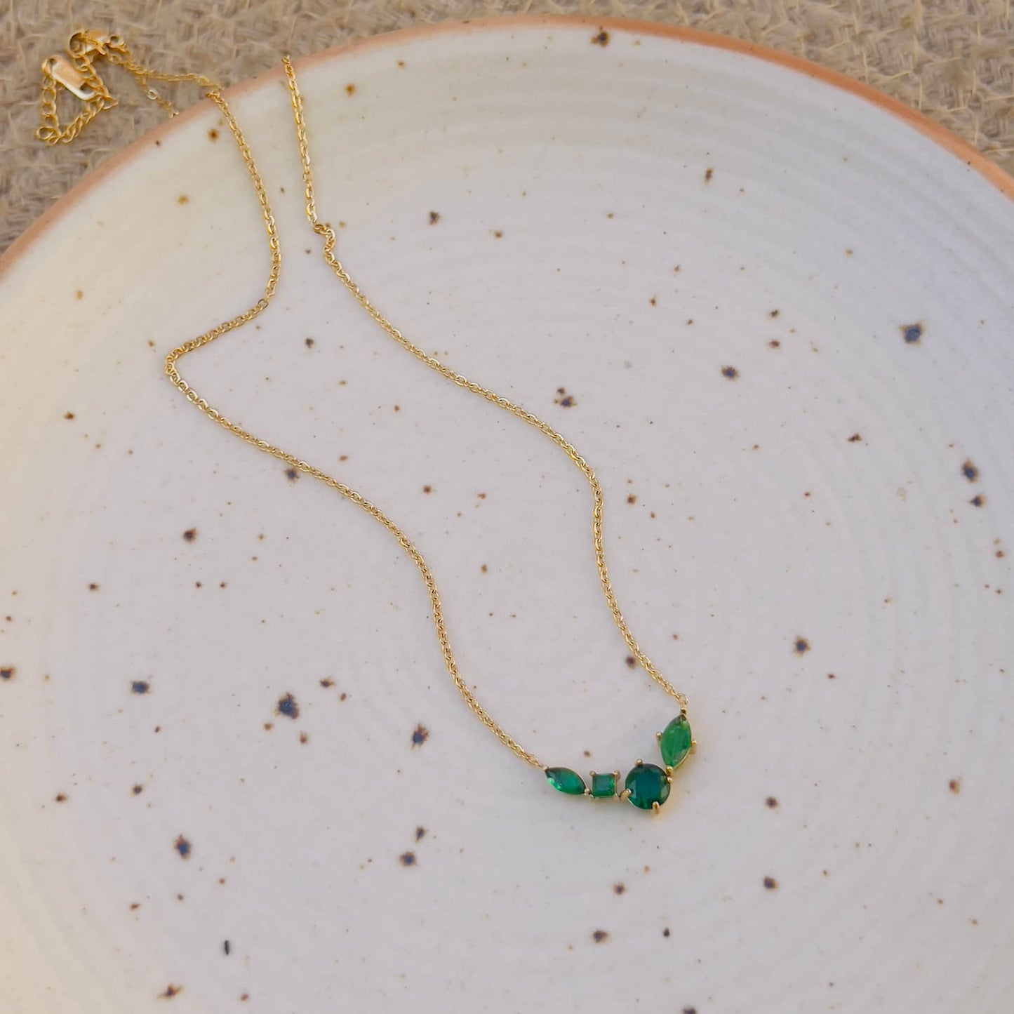 Emerald necklace