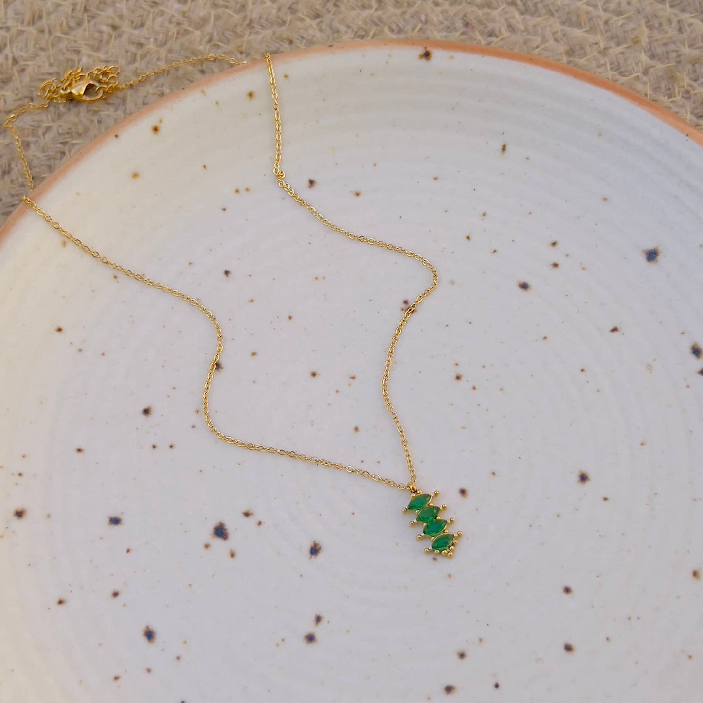 Emerald necklace