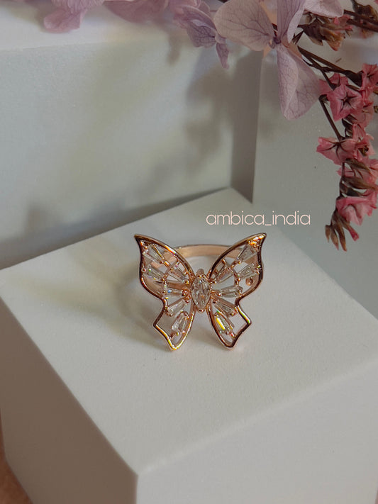 Butterfly adjustable ring 1