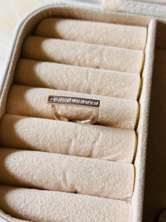 Rectangle Adjustable Ring