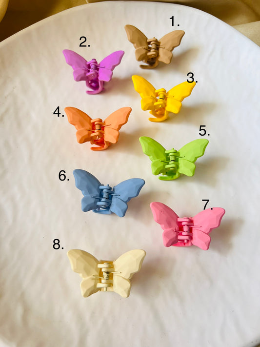 Butterfly Hair Claws
