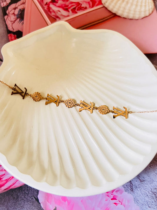 Lv Adjustable Bracelet