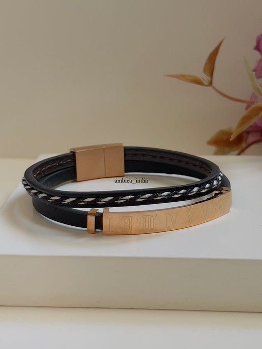 Black roman bracelet