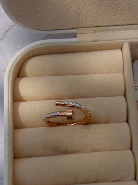 Nail Studded Ring