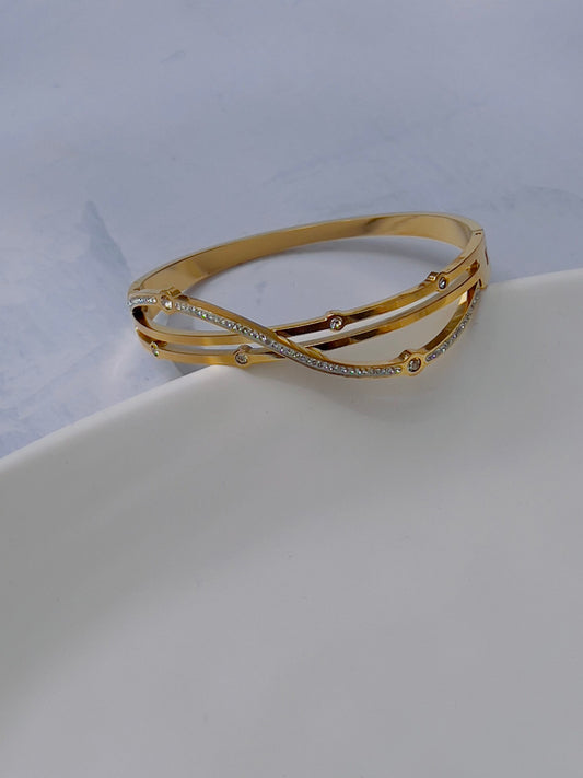 Infinity Studded Bracelet