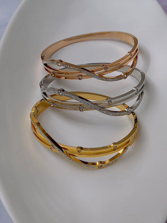 Infinity Studded Bracelet