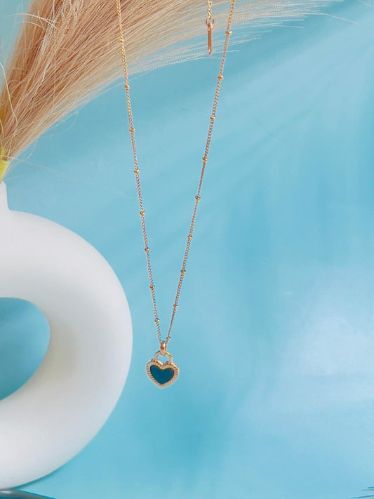 Heart Reversible Necklace 1