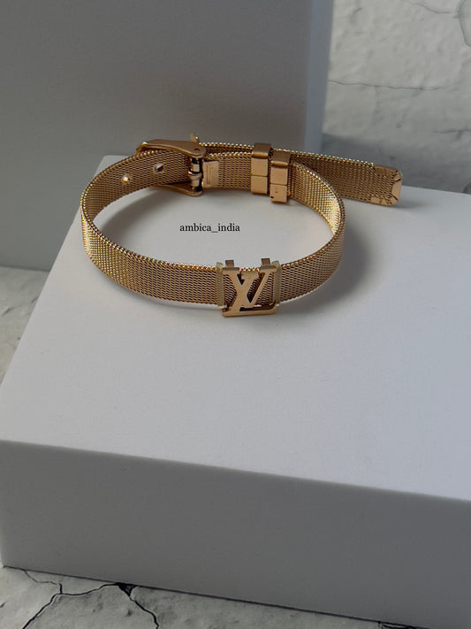 LV watch style bracelet