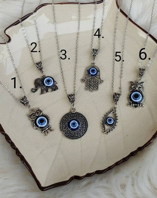 Boho Evil Eye Necklaces 2