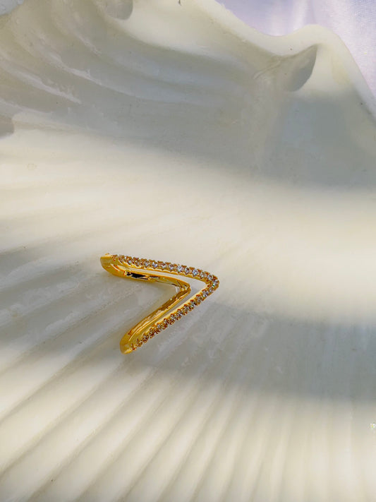 Venus Adjustable Ring Gold