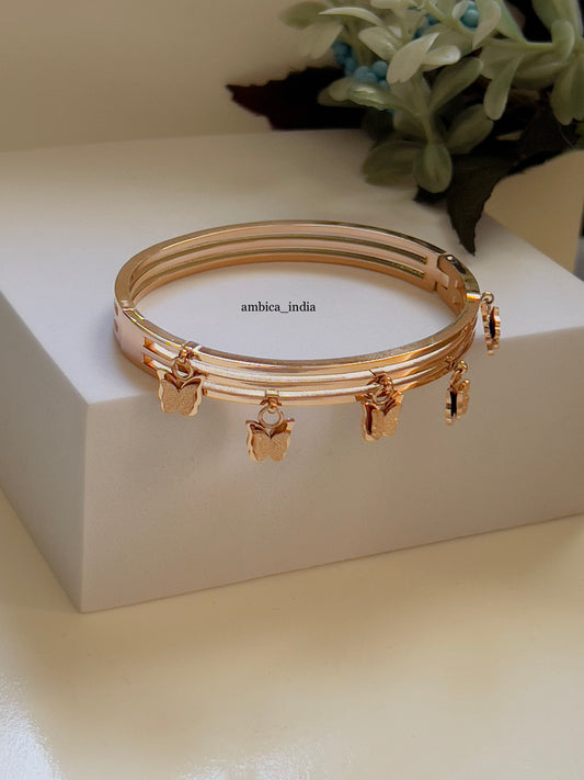 Butterfly hanging bracelet