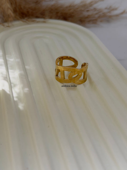 Link thick ring