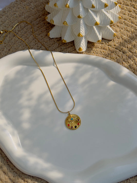 Evil eye necklace