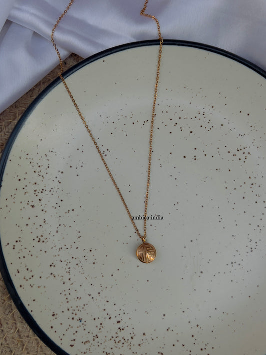 Round necklace