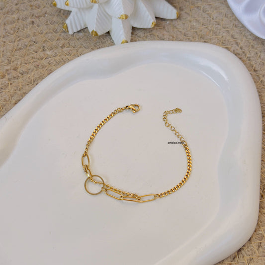 Rond with link chain bracelet