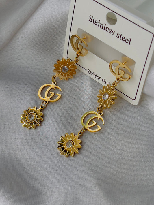 Luxury long earrings