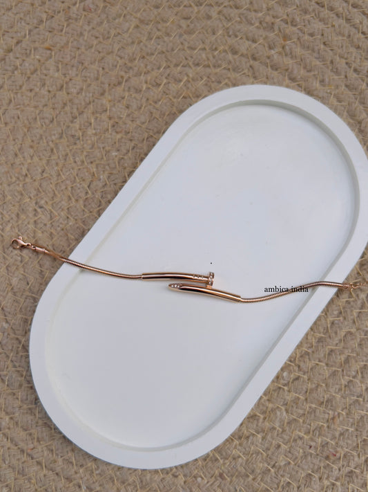 Nail bracelet