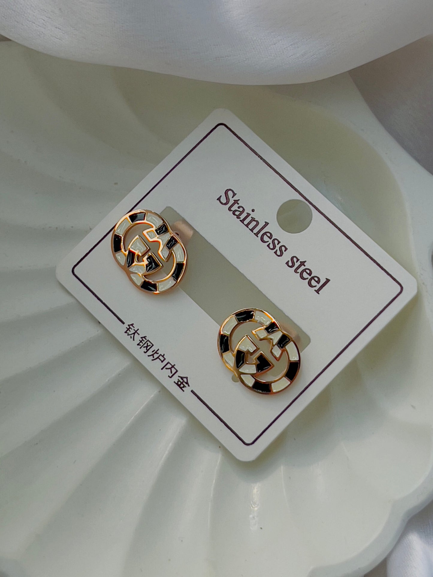 GC earrings