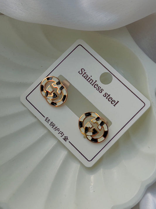 GC earrings