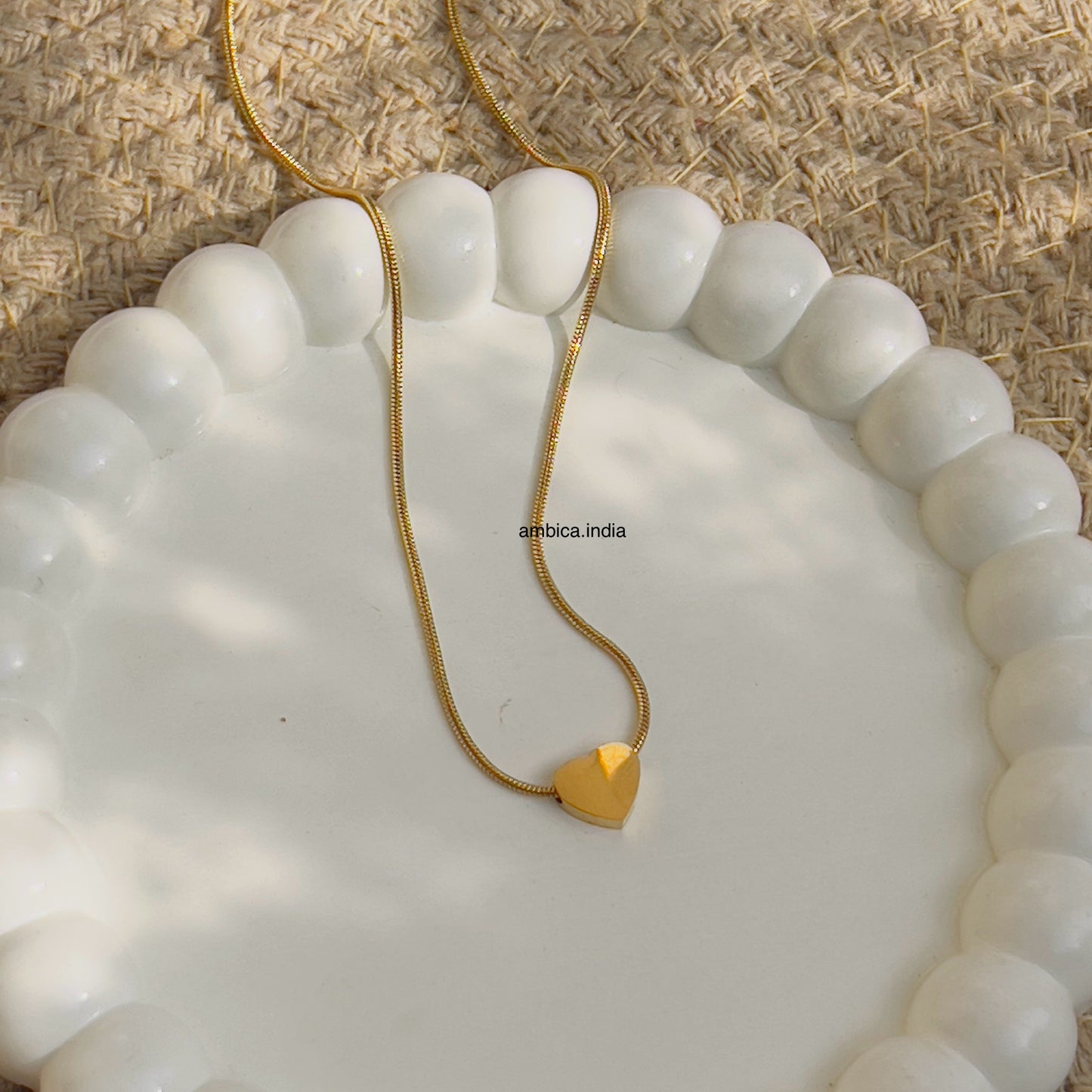 Small heart necklace