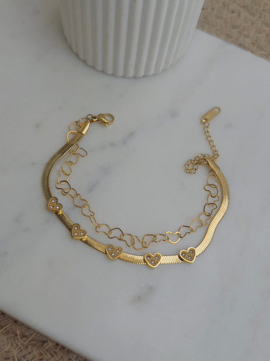 Heart bracelet