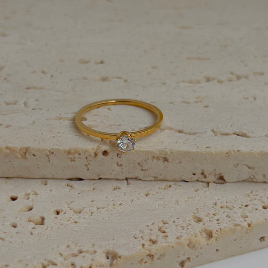 One diamond ring