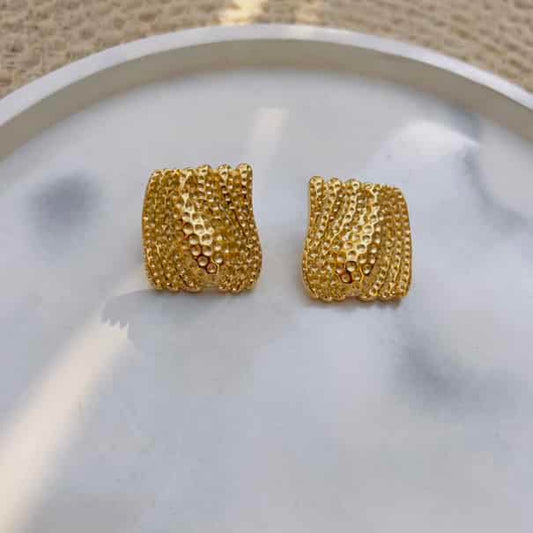 Square earrings
