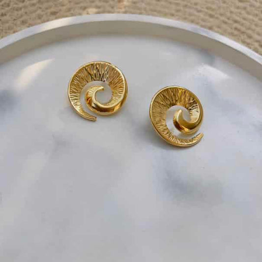 Spiral earrings