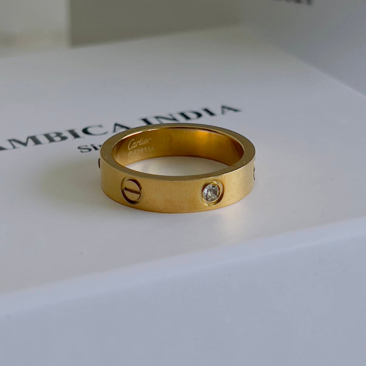 Love band ring