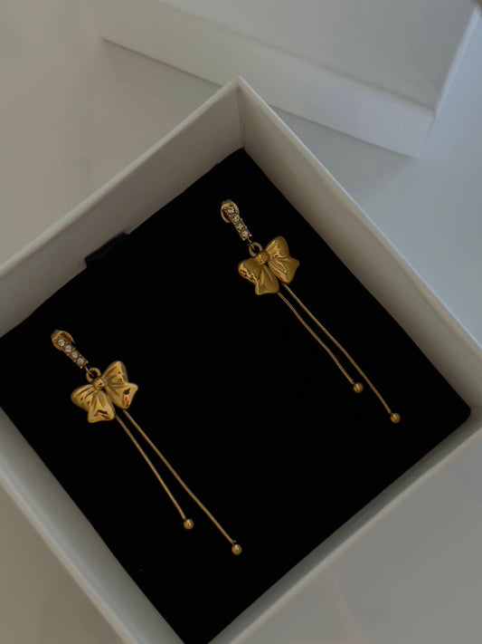 Bow earrings