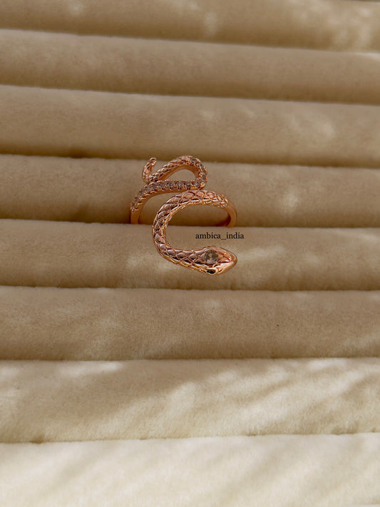 Snake adjustable ring 1