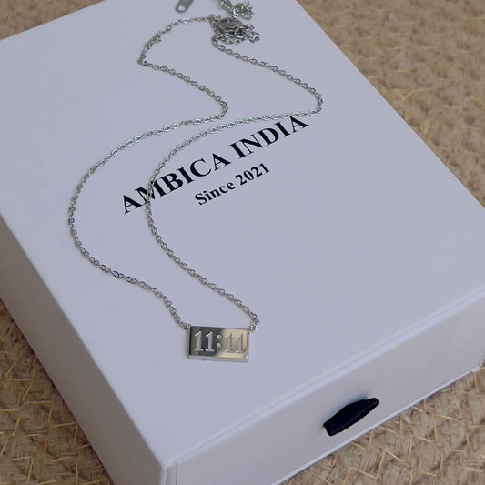 Angel number 11:11 necklace