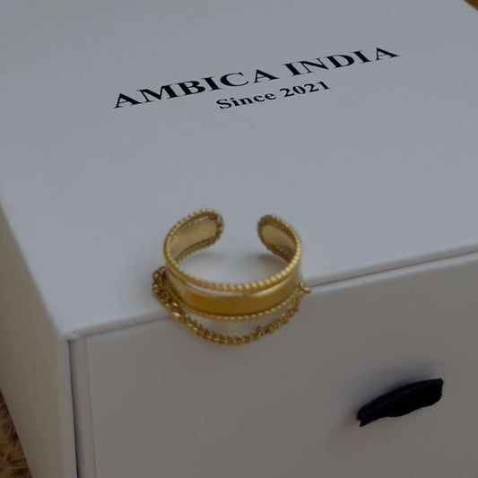 Chunky bold ring