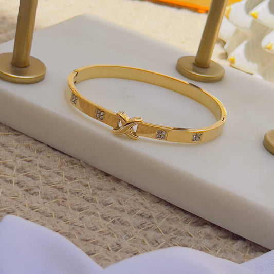 Cross band bracelet