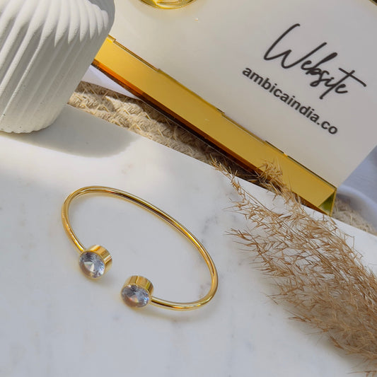 White crystal bracelet