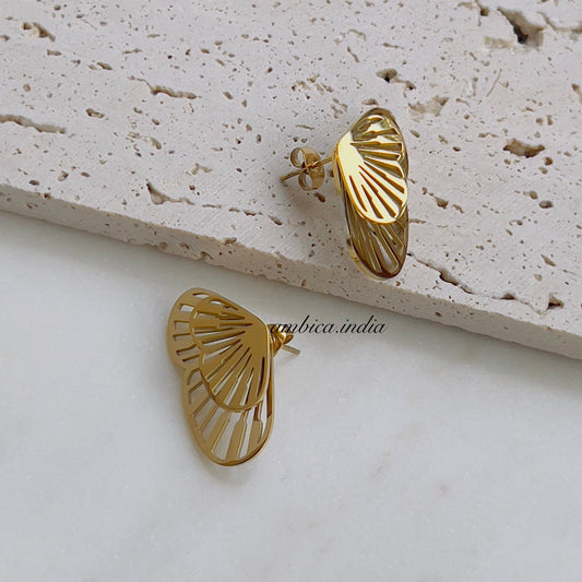 Butterfly wings earrings