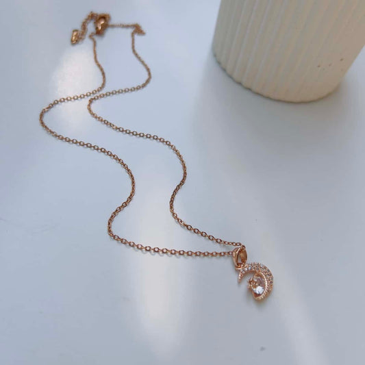 Moon necklace