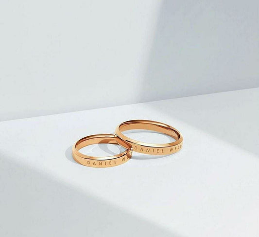 DANIEL WELLINGTON ROSE GOLD RING