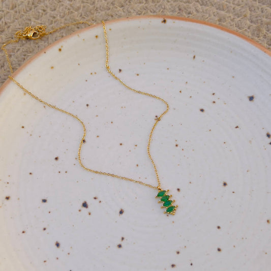 Emerald necklace