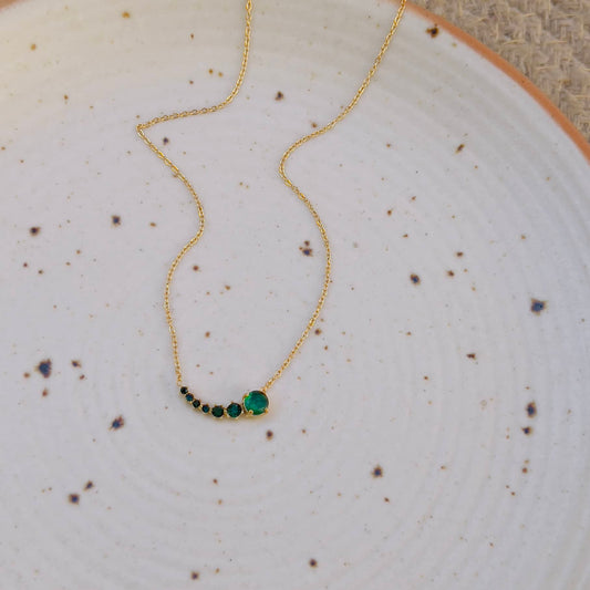 Emerald necklace